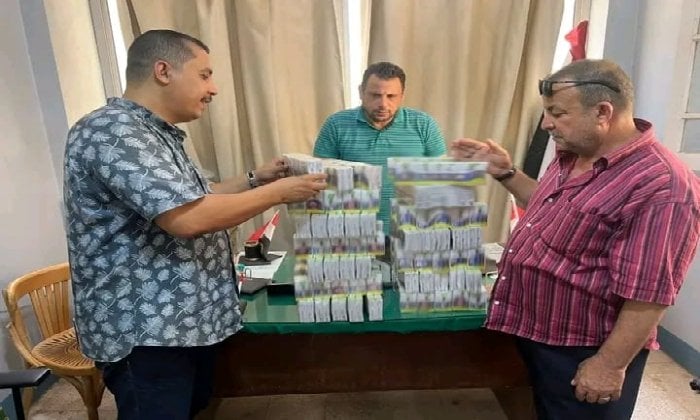 الشرطة تضبط 10 أطنان من المواد الغذائية غير المصرح بها في الشرقية