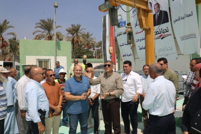 بدء التشغيل التجريبي لمحطات الصرف الصحي في أطفيح: البرمبل وصل