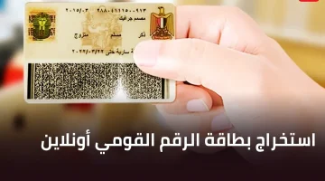 بطاقة الرقم القومي 2025 أونلاين