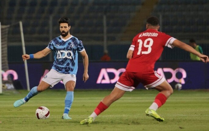 بيراميدز يتعرض لأولى هزائمه في الدوري الممتاز على يد مودرن سبورت