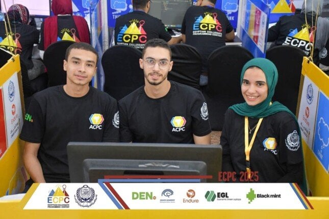 تألق فريقين من هندسة شبرا في المسابقة البرمجية العربية والأفريقية