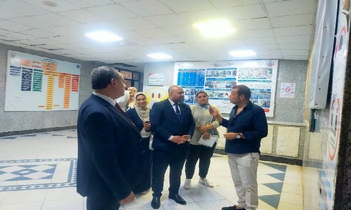 تحسين خدمات مستشفى صدر المعمورة: وفد الأمراض الصدرية يزور صحة الإسكندرية