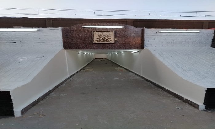 تحسين شامل لنفق أبوحشيش للمشاة في حدائق القبة