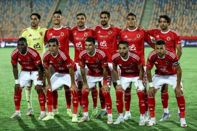 تحضيرات الأهلي لمواجهة بيراميدز في الدوري