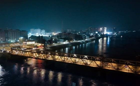 تحفة مضيئة على ضفاف النيل: تحديث جسر كفر الجزار في بنها