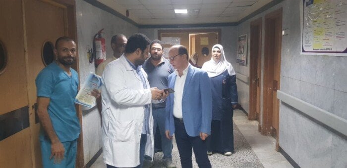 تحقيق عاجل في غياب موظفي مستشفى تمي الأمديد تحت إشراف محافظ الدقهلية