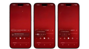 تطبيق البودكاست الجديدة في iOS 26
