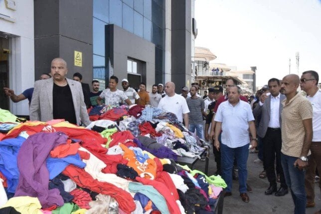 تعزيز الانضباط في سوق الأوت ليت لبور سعيد: خطوة نحو تحسين المظهر الحضاري
