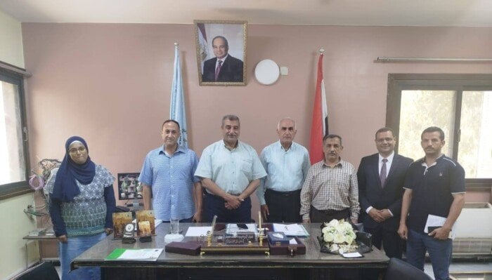تعزيز التعاون الزراعي: وفد من الاتحاد الأوروبي يزور مديرية الزراعة بأسيوط