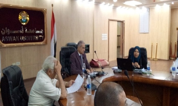 جامعة أسوان تجهز لاستقبال العام الدراسي الجديد بكافة الاستعدادات