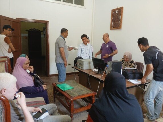 جامعة بني سويف تفتح أبوابها للطلاب ذوي الاحتياجات الخاصة في التقديم الاستثنائي