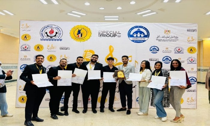 جامعة حلوان تتألق في مهرجان «طرب» الأول بمراكز ريادية للموسيقى والكورال
