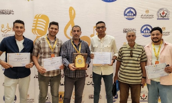 جامعة كفر الشيخ تتصدر مهرجان ‘طرب الأول’ للموسيقى والغناء