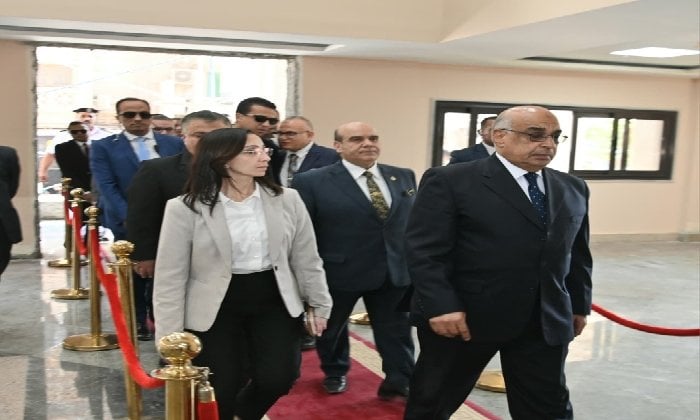 جولة تفقدية لتحديث مبنى المحكمة الابتدائية في دمنهور