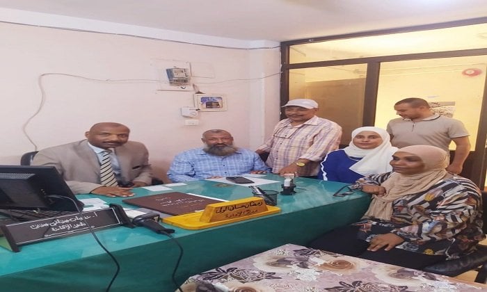 جولة ميدانية لمتابعة سير العمل في الوحدات الاجتماعية بالبياضية