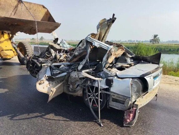 حادث تصادم مميت في أسيوط يودي بحياة ثلاثة ويصيب آخر