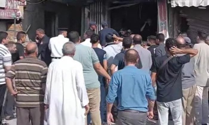 حادثة انفجار أسطوانة غاز تُصيب عامل في مطعم للشواء بالزقازيق
