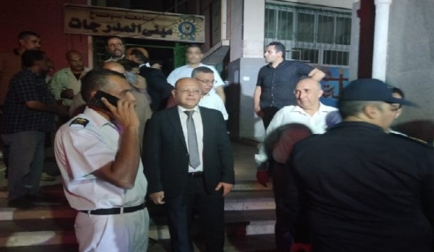 حريق في جامعة سوهاج القديمة: السيطرة على الوضع دون خسائر بشرية