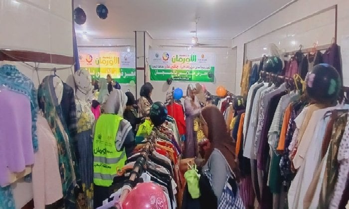 دعم مجتمعي: معرض ملابس مجاني لـ 350 أسرة في كوم حمادة
