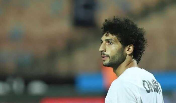 عمرو ناصر يجري تدريبات تأهيلية بعد استبعاده من مواجهة وادي دجلة