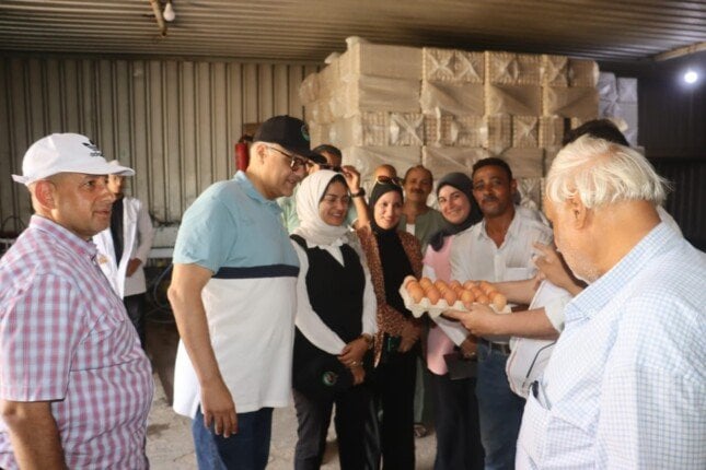عودة تشغيل مشروع 30 مليون بيضة في الخانكة بعد انقطاع