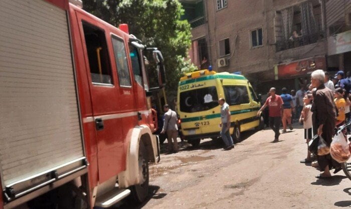 فاجعة شبرا الخيمة: فقدان حياة سيدة وطفليها في حريق شقة مأساوي