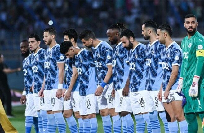 فيستون ماييلي يتصدر قائمة بيراميدز في مواجهة المصري البورسعيدي بالدوري الممتاز