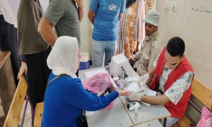 قافلة طبية مجانية تخدم 297 مواطنًا في المحمودية