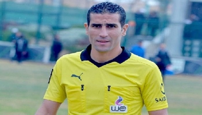 محمود ناجي يقود المباراة بين أنجولا والكونغو في بطولة أمم إفريقيا للمحليين