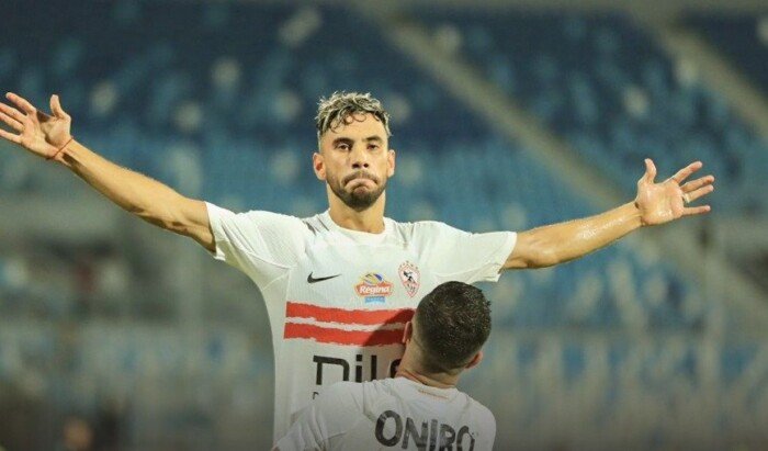 ناصر ماهر يسجل ويقود الزمالك للتقدم أمام وادي دجلة