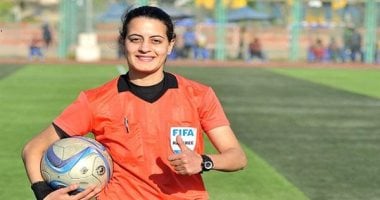 شاهندة المغربي تقود تحكيم مباراة مالى والكونغو بتصفيات كأس العالم للسيدات