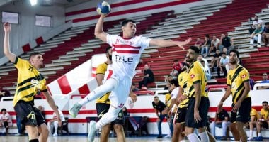 الزمالك يتألق بفوز كبير على الترسانة في ثالث جولات دوري اليد المحترفين