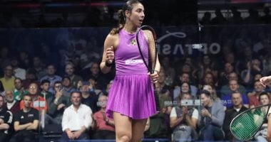 هانيا الحمامي تتألق وتتأهل لنهائي بطولة مصر المفتوحة للاسكواش