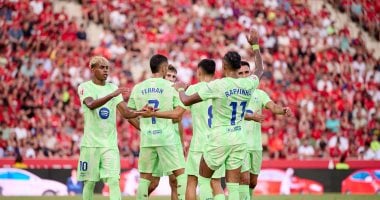 ليفاندوفسكي يقود كتيبة برشلونة في مواجهة خيتافي بالدوري الإسباني