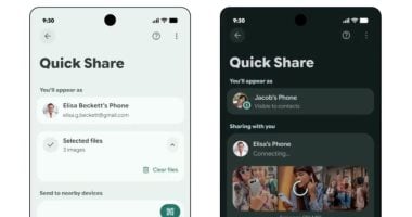 أندرويد يضيف ميزات جديدة تتيح مشاركة الصوت وسرعة تبادل الملفات