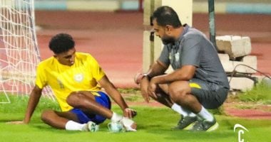 محمد خطارى يخضع لاختبار طبي حاسم قبل مواجهة الإسماعيلي وزد في الدوري