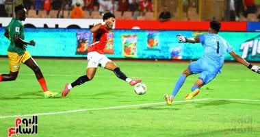منتخب مصر يتفوق على إثيوبيا بهدفين سجلهما صلاح ومرموش في الشوط الأول