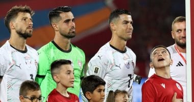 طفل يتأثر بعد رؤية رونالدو قبل مواجهة أرمينيا والبرتغال فيديو مؤثر