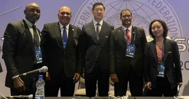 شريف مصطفى يحضر المؤتمر العالمي للكونغ فو في الكونغرس الدولي