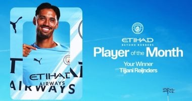 تيجاني رايندرز يتوج بجائزة أفضل لاعب في مانشستر سيتي لشهر أغسطس