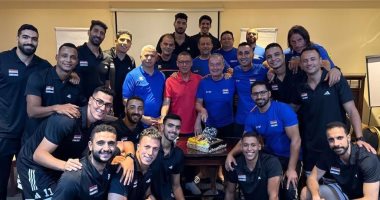 منتخب الكرة الطائرة يغادر اليوم إلى الفلبين لخوض بطولة العالم