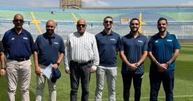 فيفا تراقب استاد الدفاع الجوي قبل مواجهة بيراميدز وأوكلاند سيتي