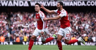 أرسنال يتفوق على نوتنجهام فورست بهدف في الشوط الأول من المباراة