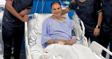 لاعبو حرس الحدود يتضامنون مع عبد الحميد بسيوني خلال فترة شفائه بالمستشفى