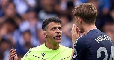 إلغاء قرار الطرد لهاوسن في مواجهة ريال مدريد ضد سوسييداد