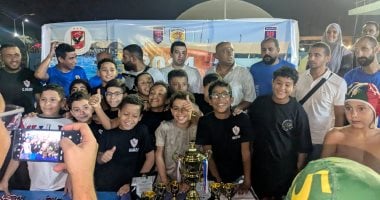 زمالك 2014 يتوج بلقب المركز الثالث في بطولة أكتوبر لكرة الماء
