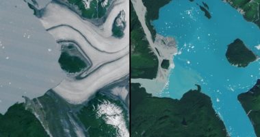 اكتشاف جزيرة جديدة في ألاسكا بفعل ذوبان نهر جليدي حسب تقارير ناسا