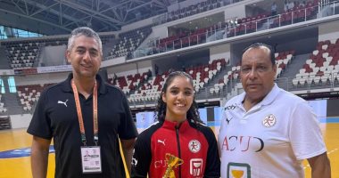 زينة مصيلحي تتألق كأفضل لاعبة في مباراة مصر وبوركينا ببطولة أفريقيا لناشئات اليد
