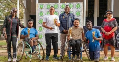 منتخب الكراسى المتحركة يتألق ويتوج بذهبية بطولة كينيا للتنس