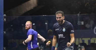 أربعة لاعبين مصريين يتخطون للدور نصف النهائي في بطولة مصر المفتوحة للاسكواش